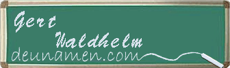 Gert Waldhelm Visitenkarte